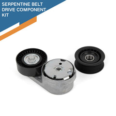 Baxzl belt tensioner pulley kit for Ram 1500 supports reliable drive and proper belt routing