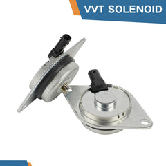 Baxzl VVT solenoid kit in use inside a vehicle engine bay.