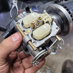 Close-up of 70-71 jet size detail for precision tuning.