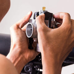 Frame focusing on 74-75 jets for street and track tuning.