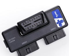 bbfly B33 angled 180-degree port for neat cable management.