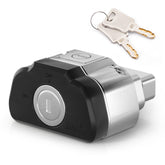 bbfly K01 OBD2 lock, front view, rugged aluminum body provides strong anti-theft protection.
