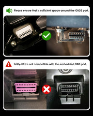 bbfly K02 OBD lock patent-pending design promises theft resistance