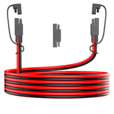 BBHEJJ 12AWG SAE extension cable 10ft with thick copper conductors for reliable power delivery.