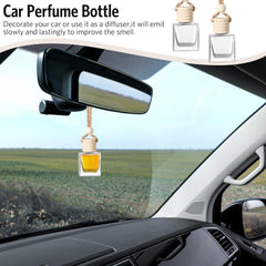 BBTO glass-bodied diffuser clear, elegant diffuser for car spaces