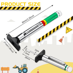 BBTO compact tyre tread-depth tool fits in pocket for fast checks.