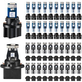 BBTO dash lights blue T5 bulbs for instrument cluster and interior lighting