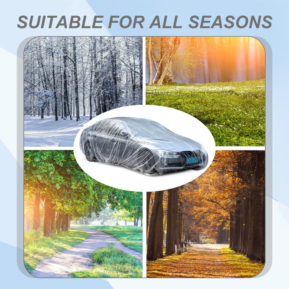 BBTO easy-install car cover with soft surface won't scratch paint