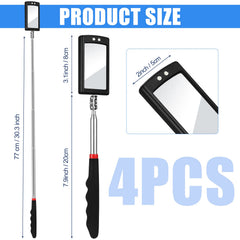BBTO flexible neck inspection mirror for precise viewing in tight spaces