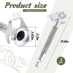 BBTO long nose spout offers smooth, precise pouring for diverse containers.