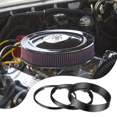 BBTO silver stud with black spacer on engine bay showcases stylish functionality