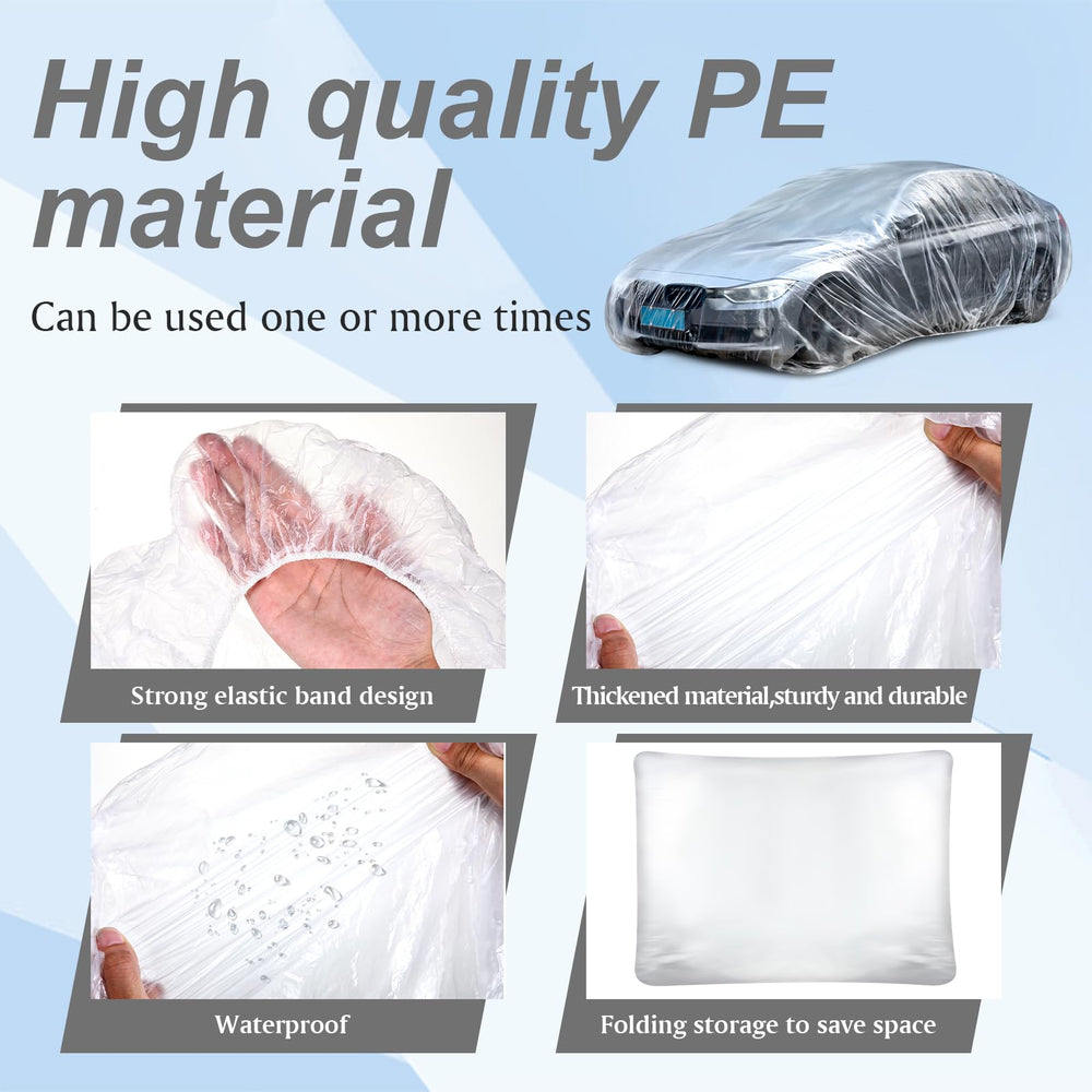 BBTO waterproof dustproof cover shields sedan from rain and debris