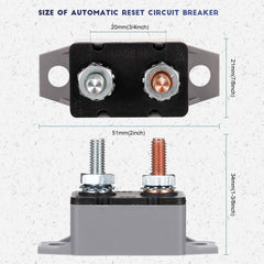 BBTO waterproof red cover protects against shorts and corrosion.