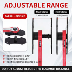 BCJCLTS compact handheld brake tool set fits tight workshop spaces