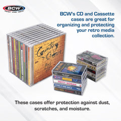 BCW durable polystyrene construction resists everyday handling and scratches