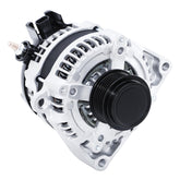 BDeli 150AMP alternator front view, designed for steady charging on Chevy and GMC trucks.