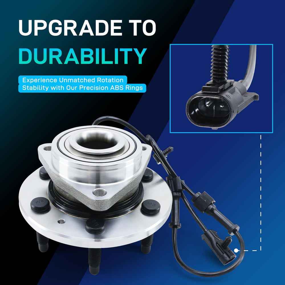 BDeli 6-lug 4WD hub assembly 515036 fits Silverado Tahoe Yukon and related models