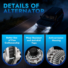 BDELI alternator performance test confirming stable electrical system operation