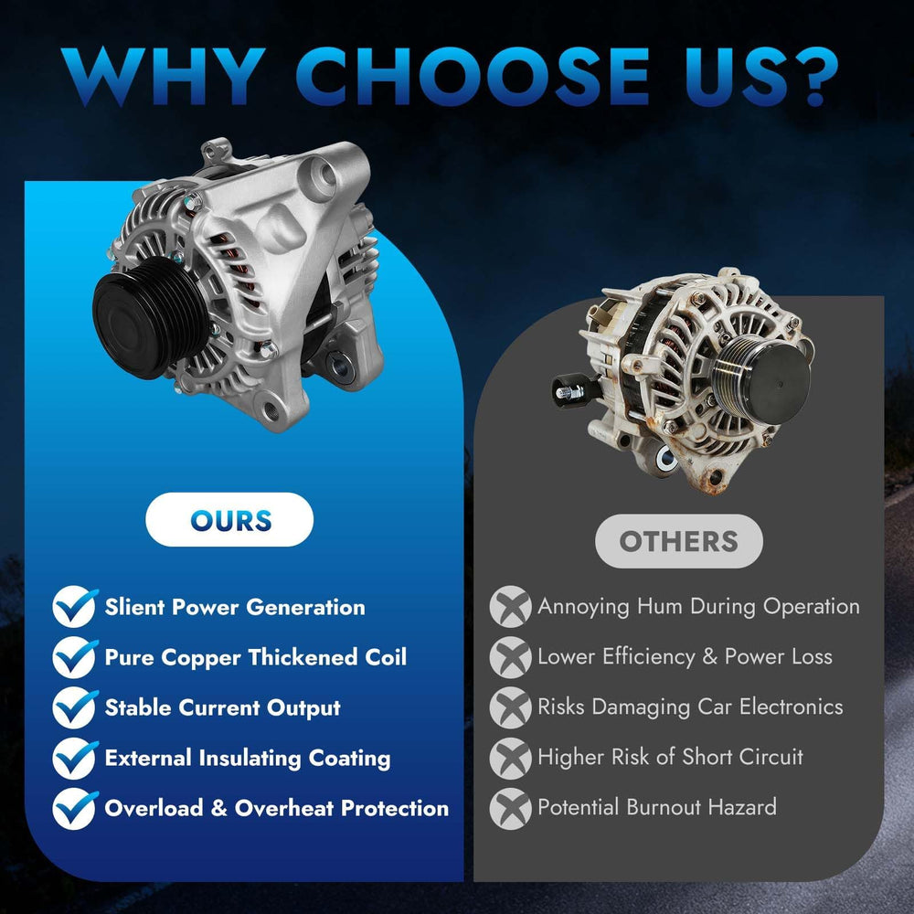 BDELI Honda Accord alternator replacement installation setup for straightforward swap