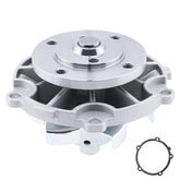 BDELI AW6145 water pump front view with gasket for Chevy Equinox installation