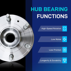 BDELI high-performance, durable hub assembly designed for rugged driving.