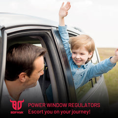 BDFHYK 12-month warranty badge for window regulator