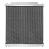 BDFHYK 2-row 40mm aluminum radiator CU2741 core for improved cooling.