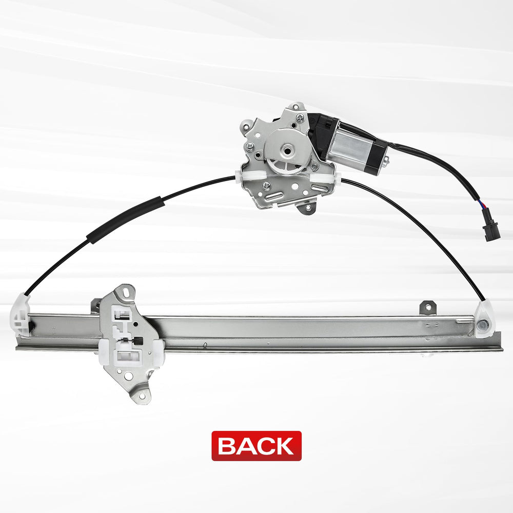 BDFHYK 741-348 front-left regulator with motor for Nissan Xterra supports quiet windows.