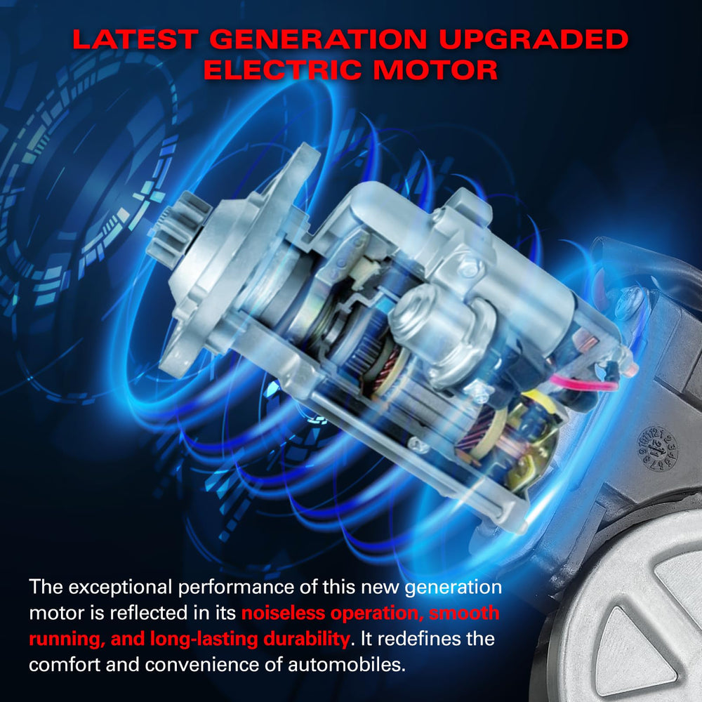 BDFHYK 741-348 front-left regulator for Suzuki Equator aids effortless window control.