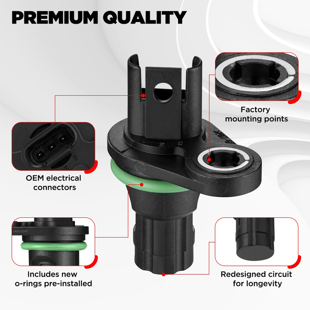BDFHYK 907-700 camshaft sensor for BMW 528i with durable housing.