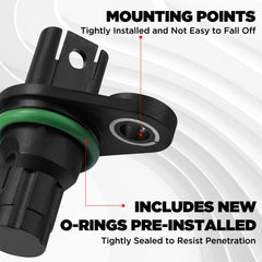 BDFHYK 907-700 camshaft sensor for BMW 740i showing the connector and harness.