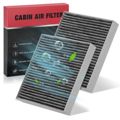 BDFHYK activated carbon cabin filter for Mitsubishi compatibility improves air quality and odor control