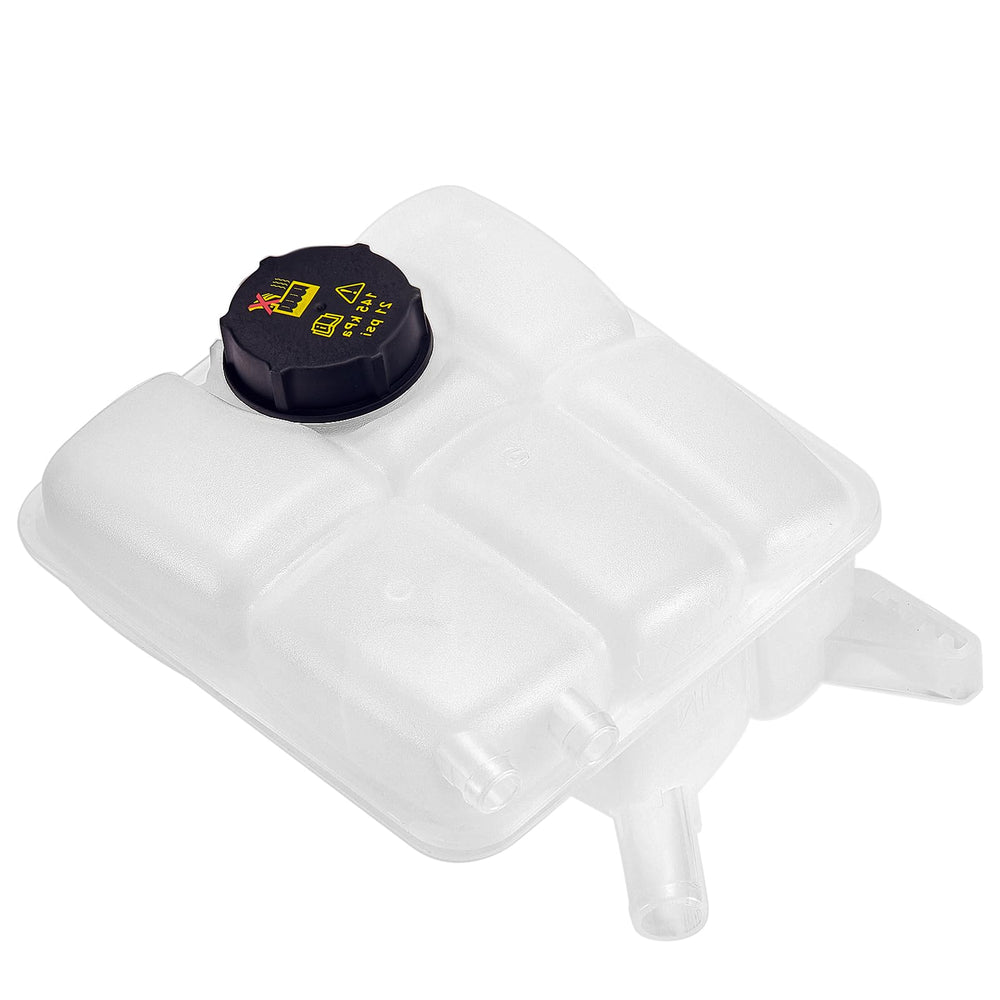 BDFHYK coolant expansion reservoir exterior view for Ford models