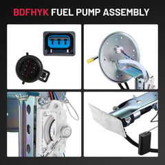 Ford Crown Victoria fuel pump image showing replacement part