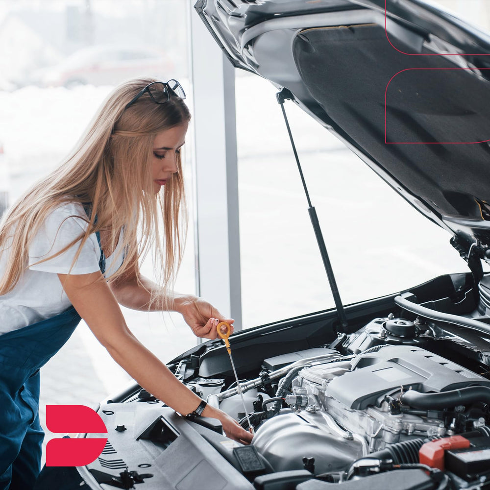BDFHYK hood lift support on Titan front hood assembly delivers reliable lift.