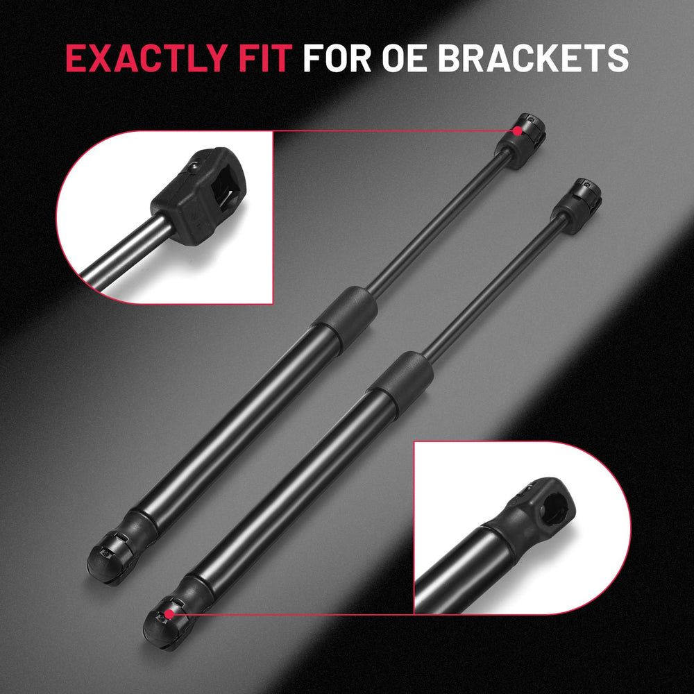 BDFHYK hood struts compressed length 8.66 inches for precise fit