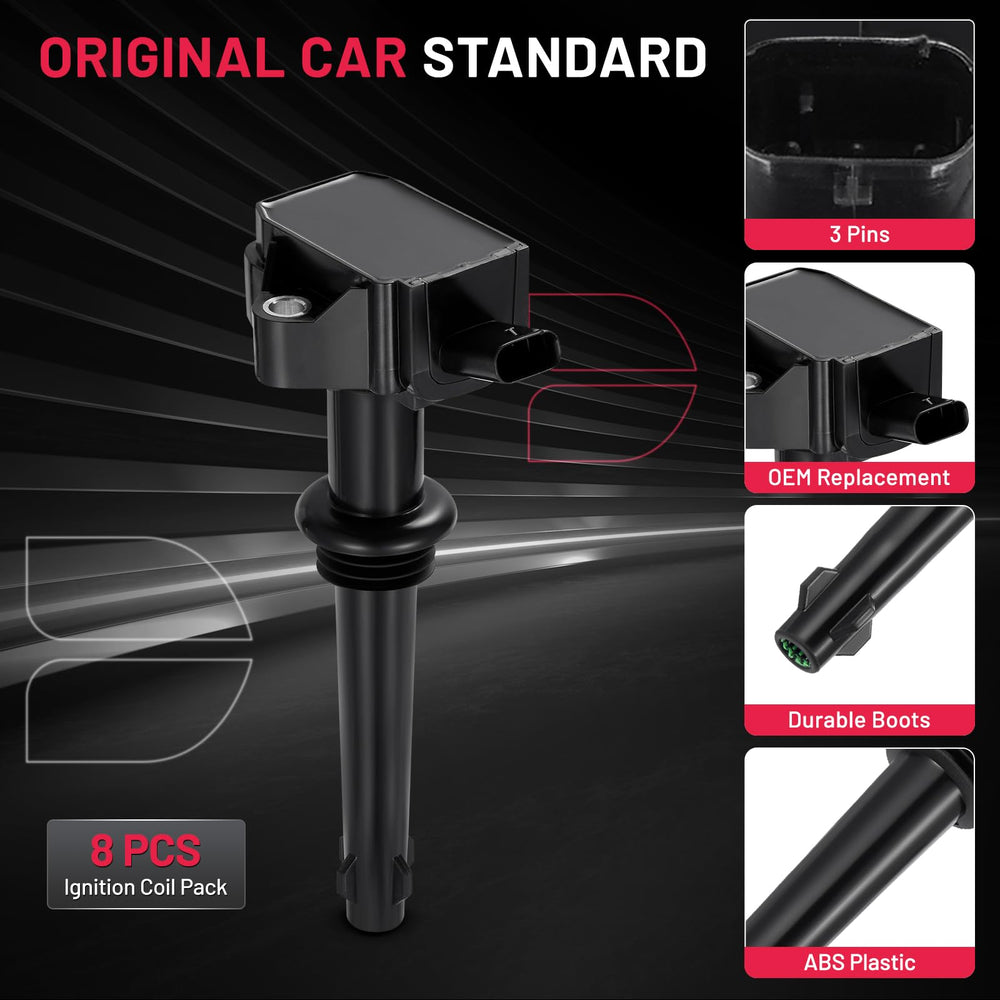 BDFHYK coil pack for Jaguar XK enhances ignition stability and response