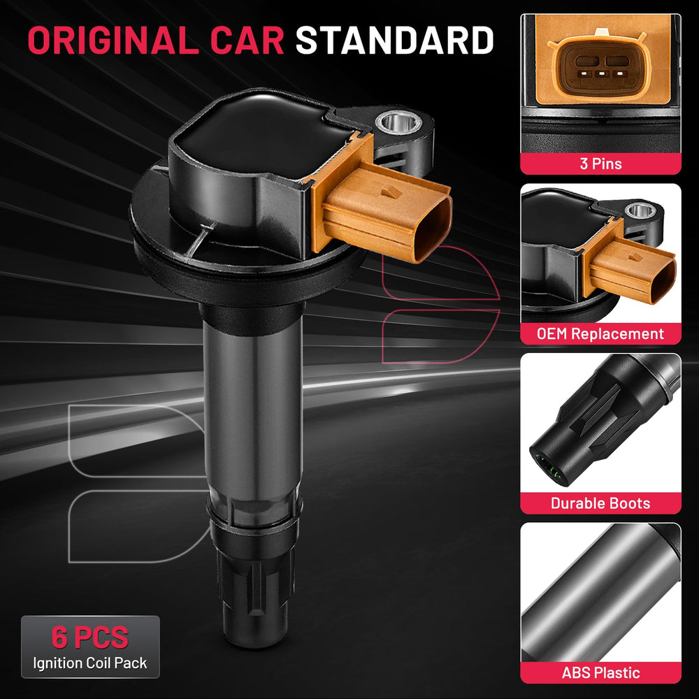 PBT PPO materials on BDFHYK UF646 coil pack for durability