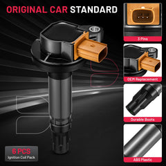 PBT PPO materials on BDFHYK UF646 coil pack for durability
