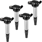 BDFHYK UF596 ignition coil front view shows compact design for easy installation.