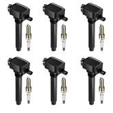 BDFHYK ignition coil UF648 closeup highlights durable silicon steel construction
