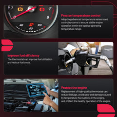 BDFHYK housing installed on a GM pickup suggests improved temperature control.