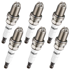 BDFHYK iridium spark plug closeup of center electrode for precise ignition.