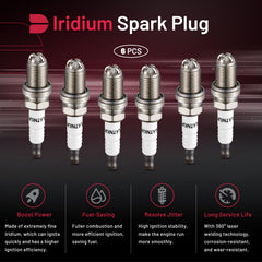 BDFHYK iridium spark plug compatibility with BMW and other models.