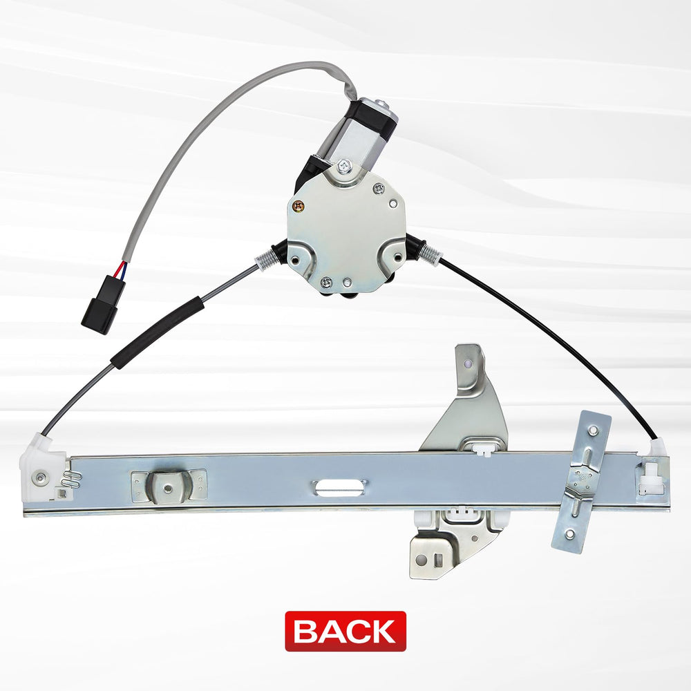 Power window regulator with motor component from BDFHYK in close-up