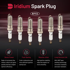 BDFHYK iridium electrodes deliver quick ignition and steady power