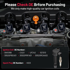 BDFHYK iridium spark plug features ceramic body for durable ignition