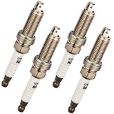 BDFHYK spark plug set shown for Nissan compatibility and ignition reliability