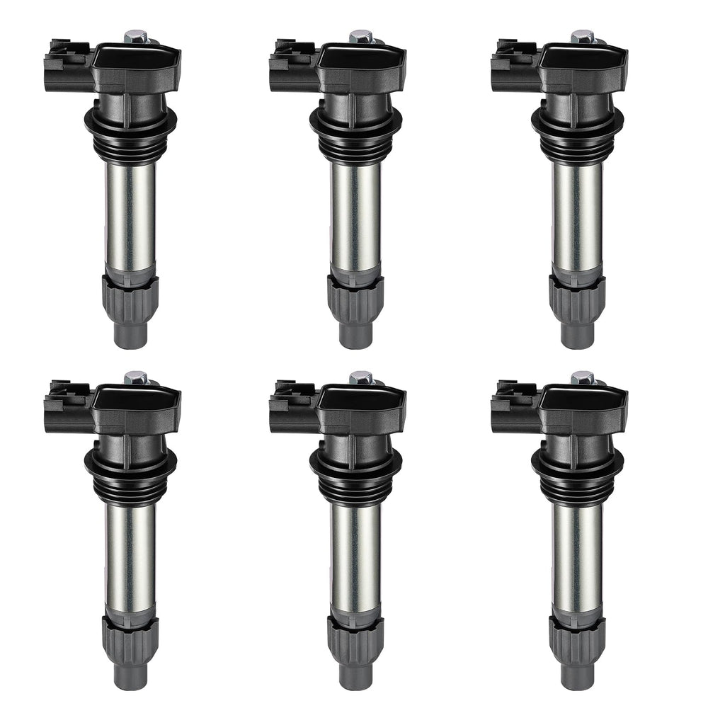 BDFHYK UF569 ignition coil pack front view offering reliable startup potential.