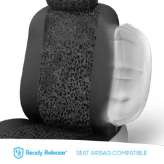 BDK Leopard front seat cover pair pack for two seats